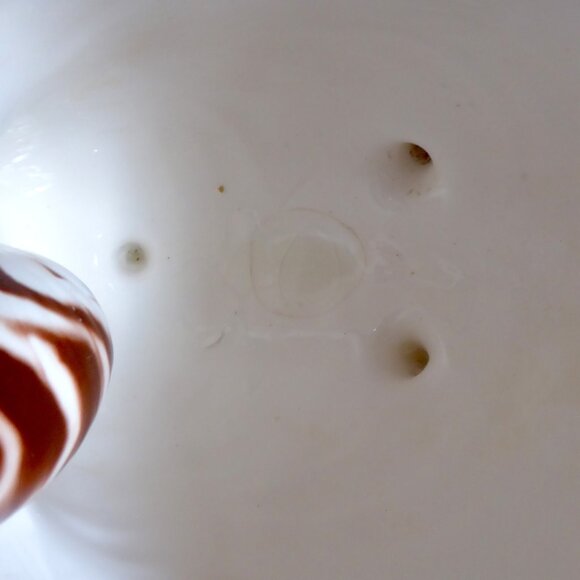 VINTAGE FITZ & FLOYD BRAND LARGE NAUTILUS SHELL CENTERPIECE BOWL WINE CHILLER - Picture 11 of 11